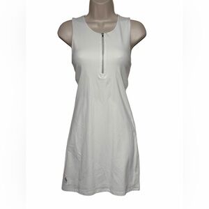 RLX Ralph Lauren Women's Golf & Tennis Pique Tennis Dress XLarge white